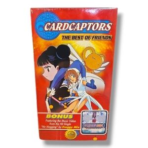 Cardcaptors The Best Of Friends VHS 2000 Very Rare + Froggy Mix NEW SEALED